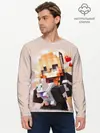 Мужской лонгслив базовый / MINECRAFT (P007_P004ooo2070219, P004ooo2070219)