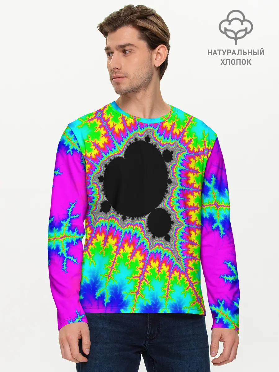 Мужской лонгслив базовый / NEON PSY (P007_P004ooo2072307, P004ooo2072307)