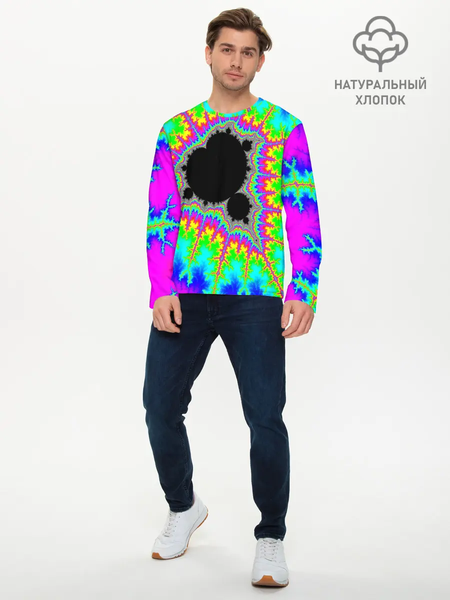 Мужской лонгслив базовый / NEON PSY (P007_P004ooo2072307, P004ooo2072307)