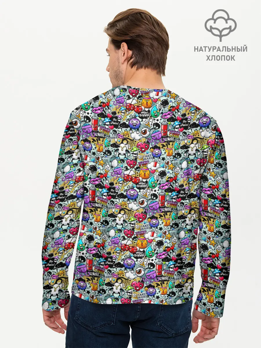 Мужской лонгслив базовый / Stickerboom (P007_P004ooo2072677, P004ooo2072677)