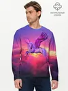 Мужской лонгслив базовый / Dusk Sky Horse (P007_P004ooo2072763, P004ooo2072763)