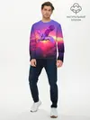 Мужской лонгслив базовый / Dusk Sky Horse (P007_P004ooo2072763, P004ooo2072763)