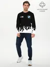Мужской лонгслив базовый / BMW / БМВ (P007_P004ooo2070941, P004ooo2070941)