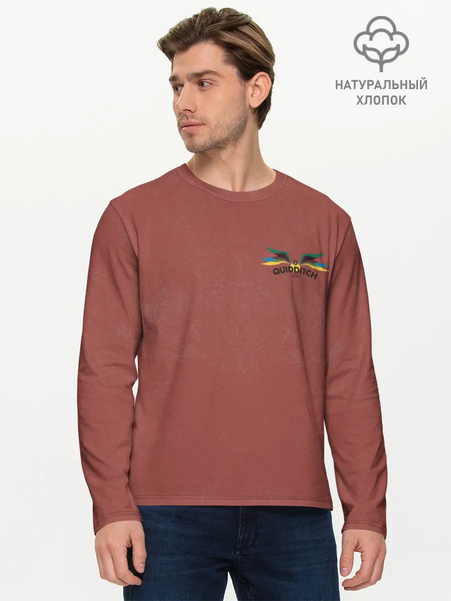 Мужской лонгслив базовый / Quidditch (P007_P004ooo2070823, P004ooo2070823)