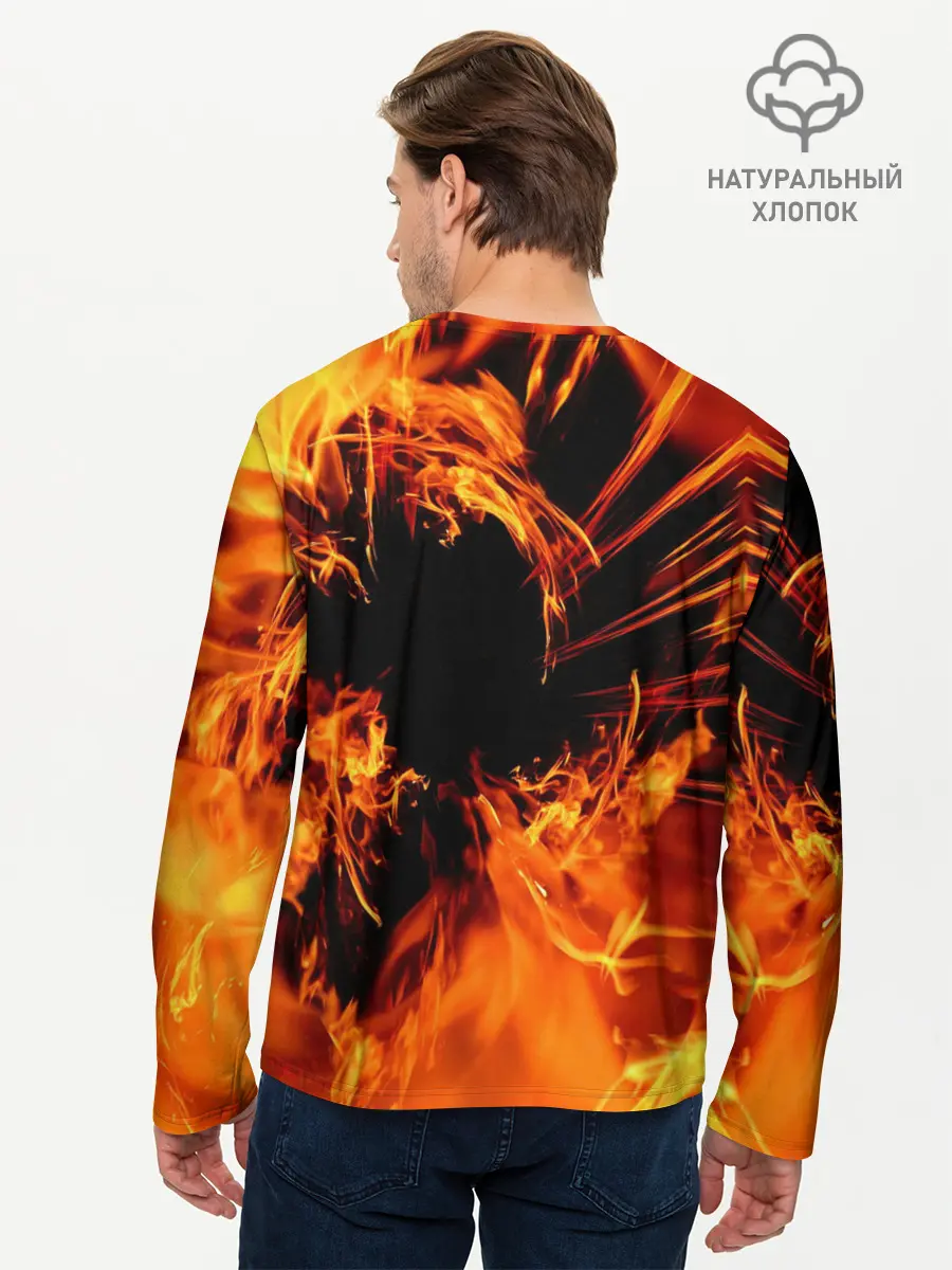 Мужской лонгслив базовый / Judas Priest (P007_P004ooo2071631, P004ooo2071631)