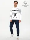 Мужской лонгслив базовый / Banksy (P007_P004ooo2071675, P004ooo2071675)