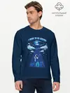 Мужской лонгслив базовый / Ufo (P007_P004ooo2074953, P004ooo2074953)
