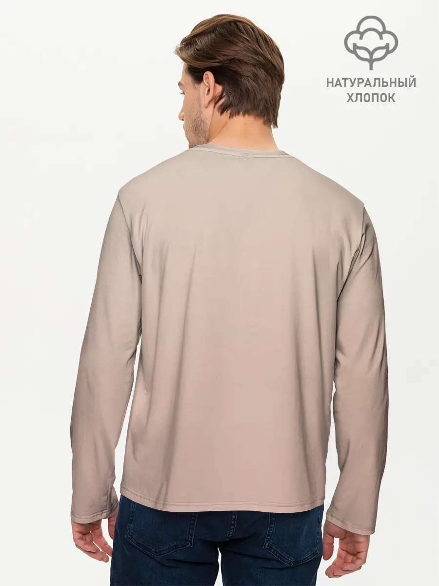 Мужской лонгслив базовый / Пламенная бригада пожарных (P007_P004ooo2077179, P004ooo2077179)