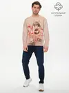 Мужской лонгслив базовый / Пламенная бригада пожарных (P007_P004ooo2077179, P004ooo2077179)