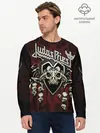 Мужской лонгслив базовый / Judas Priest (P007_P004ooo2077241, P004ooo2077241)