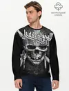 Мужской лонгслив базовый / Judas Priest (P007_P004ooo2077275, P004ooo2077275)
