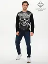 Мужской лонгслив базовый / Judas Priest (P007_P004ooo2077275, P004ooo2077275)