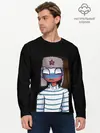 Мужской лонгслив базовый / CountryHumans - Россия (P007_P004ooo2081839, P004ooo2081839)