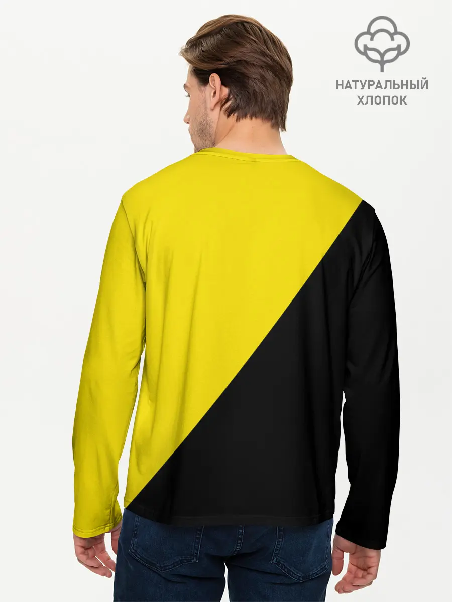 Мужской лонгслив базовый / Dont tread on me (P007_P004ooo2080807, P004ooo2080807)