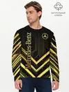 Мужской лонгслив базовый / Mercedes-Benz (P007_P004ooo2082063, P004ooo2082063)