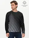 Мужской лонгслив базовый / Текстура. (P007_P004ooo2086703, P004ooo2086703)