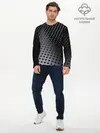Мужской лонгслив базовый / Текстура. (P007_P004ooo2086703, P004ooo2086703)