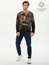 Мужской лонгслив базовый / КРОВЬ И ВЕДЬМАК (P007_P004ooo2089063, P004ooo2089063)