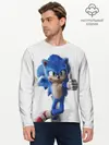 Мужской лонгслив базовый / SONIC (P007_P004ooo2089767, P004ooo2089767)