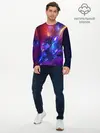 Мужской лонгслив базовый / Universe Neon (P007_P004ooo2090115, P004ooo2090115)