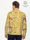 Мужской лонгслив базовый / Смайлики Emoji (P007_P004ooo2093835, P004ooo2093835)