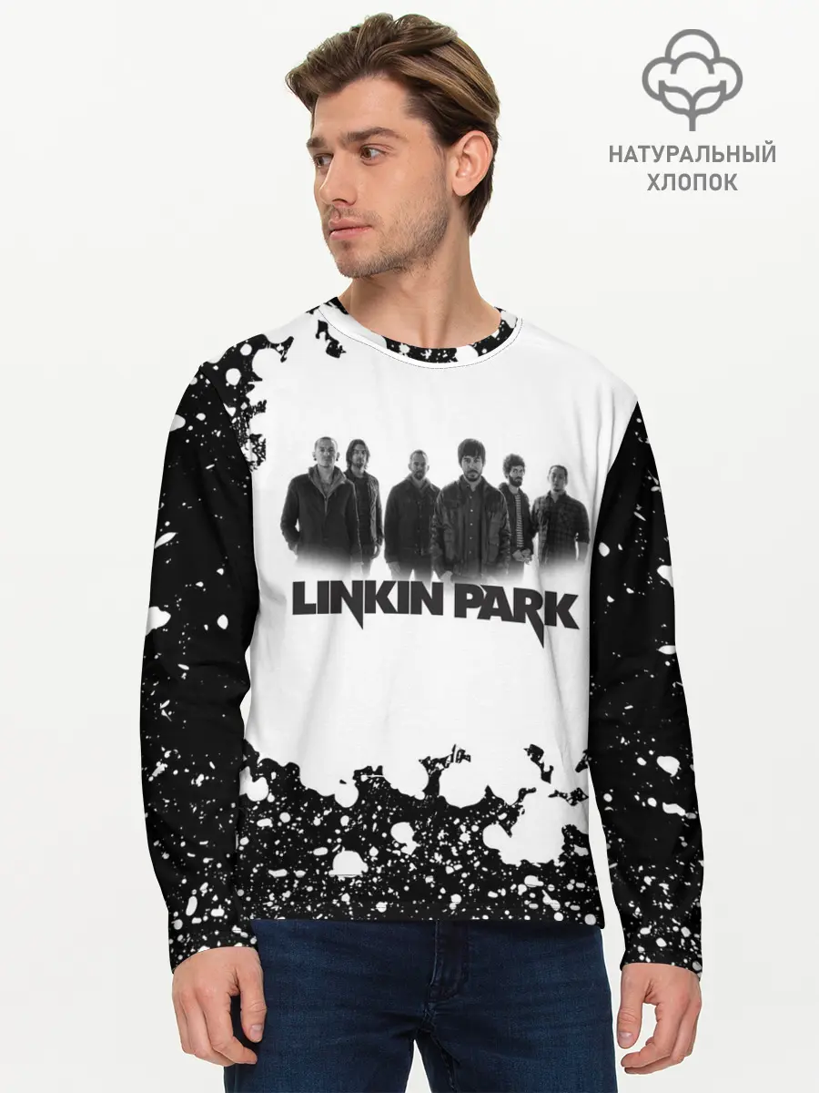 Мужской лонгслив базовый / LINKIN PARK (P007_P004ooo2094063, P004ooo2094063)