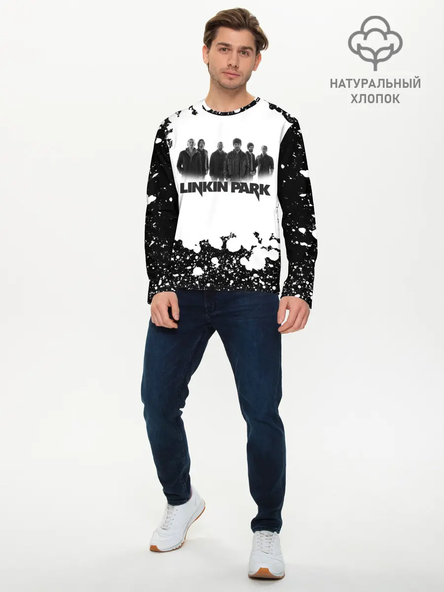 Мужской лонгслив базовый / LINKIN PARK (P007_P004ooo2094063, P004ooo2094063)