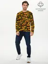 Мужской лонгслив базовый / Hot Wheels (P007_P004ooo2105457, P004ooo2105457)