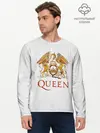 Мужской лонгслив базовый / Queen (P007_P004ooo2105835, P004ooo2105835)
