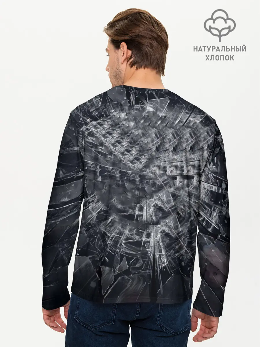 Мужской лонгслив базовый / ЧЕРНОЕ ЗЕРКАЛО (P007_P004ooo2108669, P004ooo2108669)