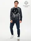 Мужской лонгслив базовый / ЧЕРНОЕ ЗЕРКАЛО (P007_P004ooo2108669, P004ooo2108669)