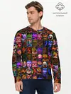 Мужской лонгслив базовый / Five Nights At Freddys (P007_P004ooo2113009, P004ooo2113009)