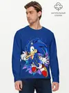 Мужской лонгслив базовый / Sonic (P007_P004ooo2113591, P004ooo2113591)