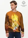 Мужской лонгслив базовый / Sonic (P007_P004ooo2113613, P004ooo2113613)