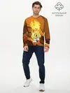 Мужской лонгслив базовый / Sonic (P007_P004ooo2113613, P004ooo2113613)