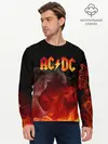 Мужской лонгслив базовый / AC/DC (P007_P004ooo2116865, P004ooo2116865)
