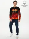 Мужской лонгслив базовый / AC/DC (P007_P004ooo2116865, P004ooo2116865)