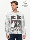 Мужской лонгслив базовый / AC/DC (P007_P004ooo2116613, P004ooo2116613)