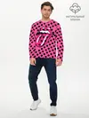 Мужской лонгслив базовый / rolling stones pink logo (P007_P004ooo2119221, P004ooo2119221)
