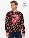 Мужской лонгслив базовый / rolling stones (P007_P004ooo2119225, P004ooo2119225)