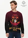 Мужской лонгслив базовый / Out for blood (P007_P004ooo2117691, P004ooo2117691)