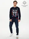 Мужской лонгслив базовый / Deftones Rose (P007_P004ooo2120043, P004ooo2120043)