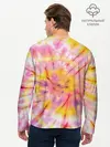 Мужской лонгслив базовый / Rolling Stones tie-dye (P007_P004ooo2119329, P004ooo2119329)