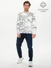 Мужской лонгслив базовый / Мрамор (P007_P004ooo2119709, P004ooo2119709)