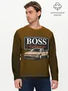 Мужской лонгслив базовый / Boss Racing | BOSS JDM (P007_P004ooo2120507, P004ooo2120507)