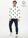 Мужской лонгслив базовый / PLAYBOY | ПЛЕЙБОЙ (P007_P004ooo2123043, P004ooo2123043)