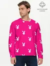 Мужской лонгслив базовый / PLAYBOY | ПЛЕЙБОЙ (P007_P004ooo2123015, P004ooo2123015)