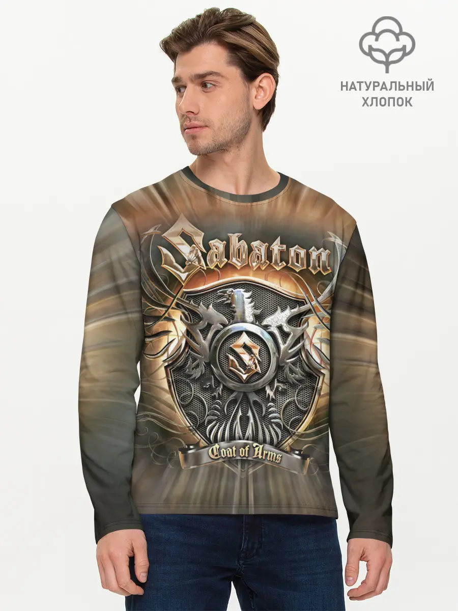 Мужской лонгслив базовый / SABATON (P007_P004ooo2128493, P004ooo2128493)