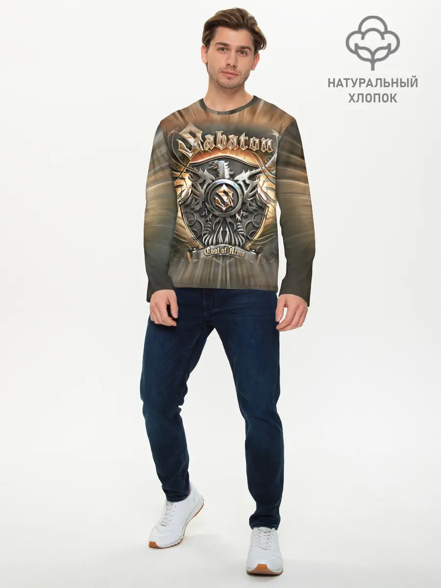 Мужской лонгслив базовый / SABATON (P007_P004ooo2128493, P004ooo2128493)