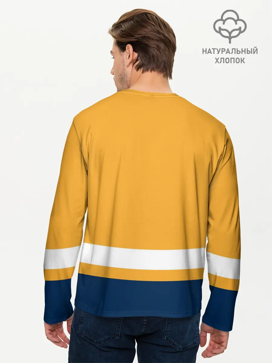 Мужской лонгслив базовый / Нэшвилл Предаторз (P007_P004ooo2126769, P004ooo2126769)